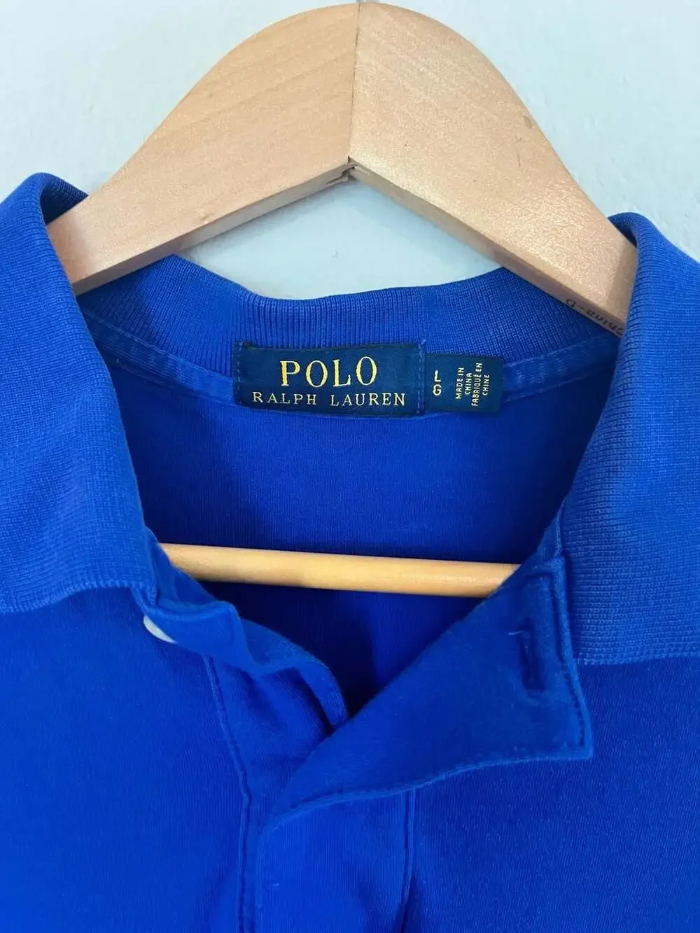 Polo Ralph Lauren, Royal Blue Short Sleeve Polo, Preppy, Business Casual, L